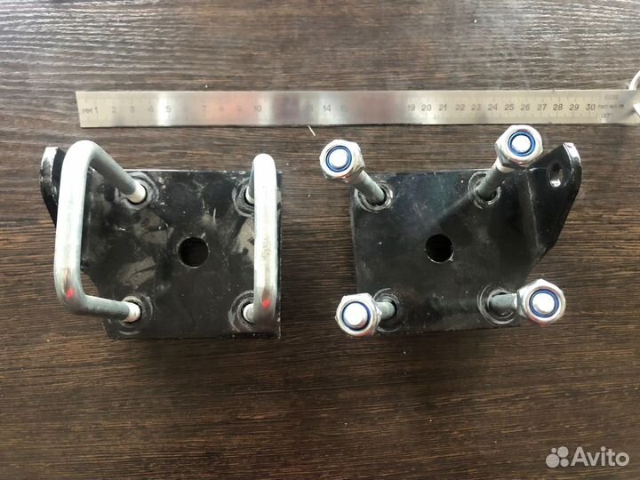 К-т крепления оси с рессорой на прицеп