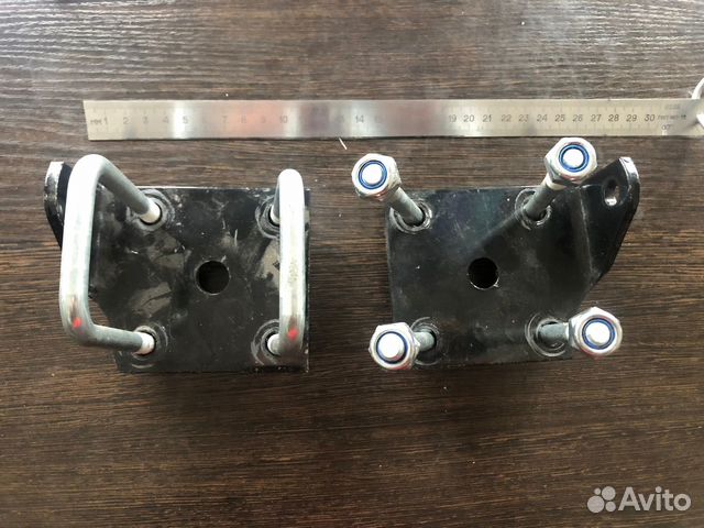 К-т крепления оси с рессорой на прицеп