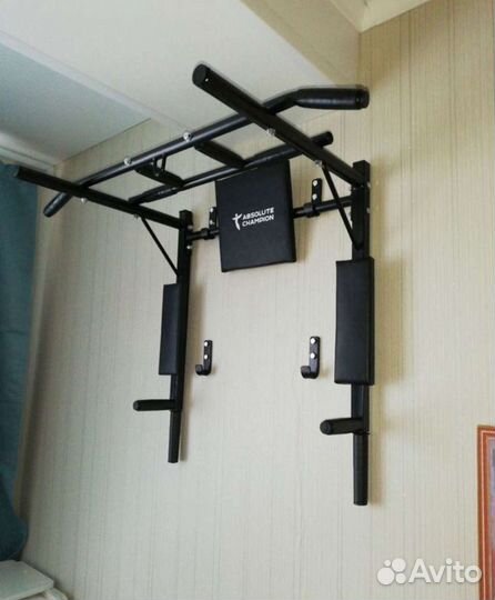 Турник 3 в 1 Железное тело черный