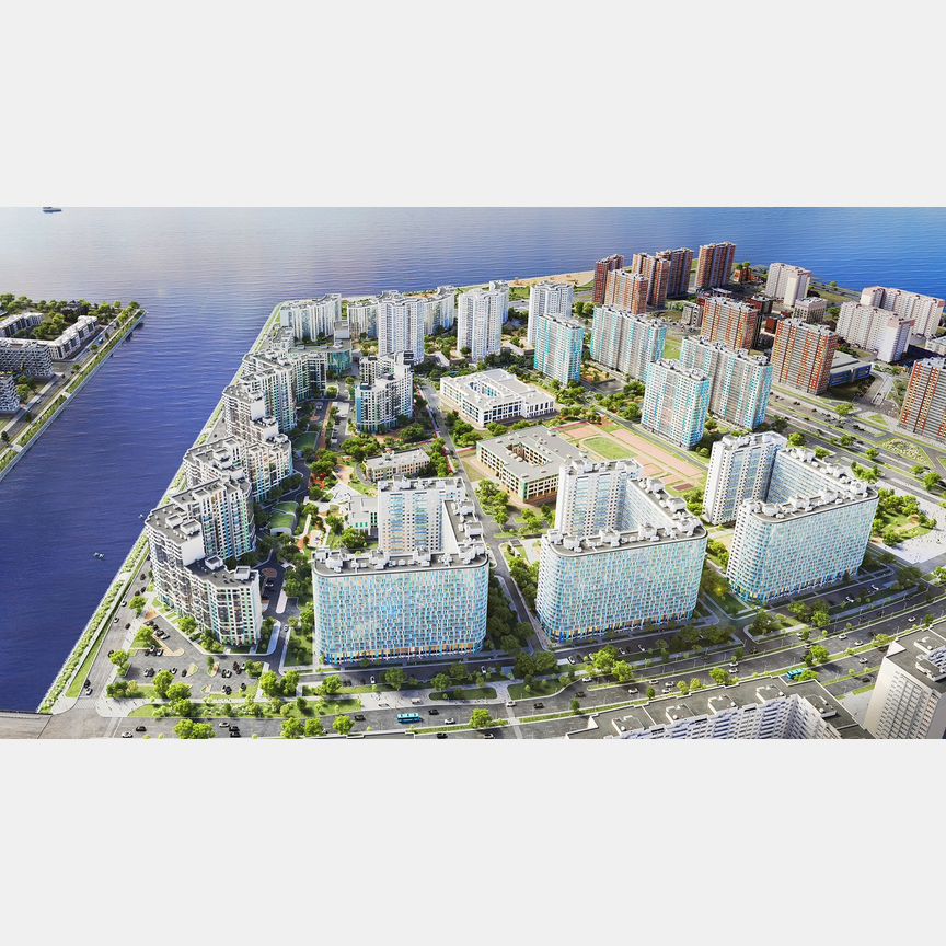 1-к. квартира, 46 м², 6/24 эт.