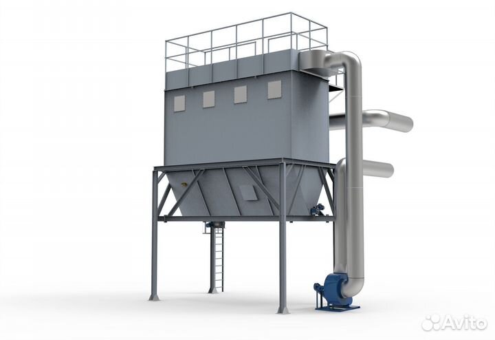 Аспирационная установка уличного исполнения