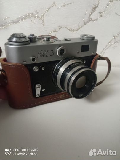 Плёночный фотоаппарат фэт 3 СССР