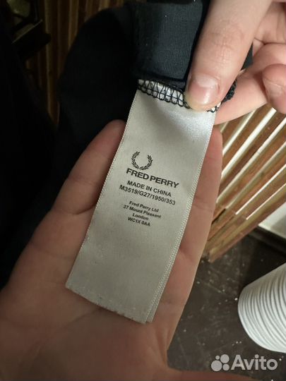 Футболка fred perry оригинал