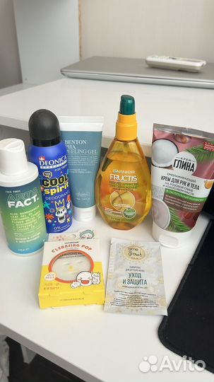 Набор косметических средств на пробу