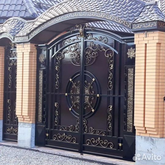 Кованные ворота
