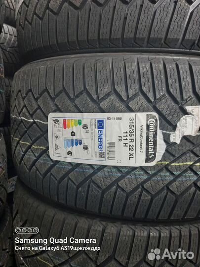 Continental ContiVikingContact 7 275/40 R22 и 315/35 R22