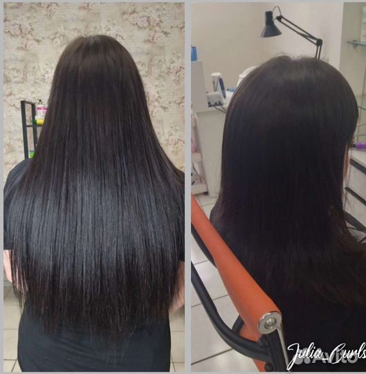 Наращивание натуральных волос