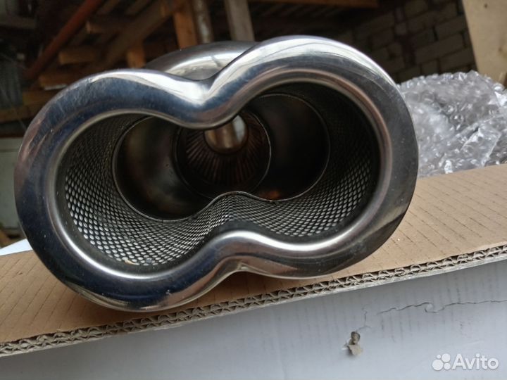 Глушитель прямоточный