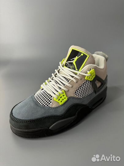 Кроссовки Nike Air Jordan 4 Retro SE Neon