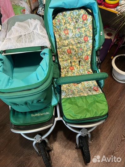 Коляска для двойни и погодок Bumbleride Indie Twin