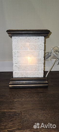 Декоративный светильник из морской соли Сольфея