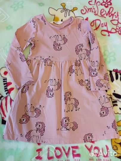 Платье для девочки hm 98