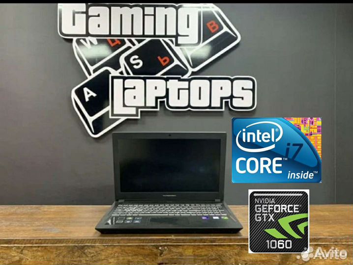 Игровой Ноутбук / i7 / GTX 1060 TI