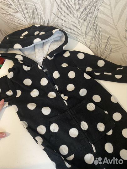 Флисовый комбинезон 86