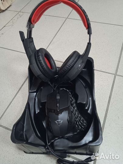 Наушники с мышкой игровые