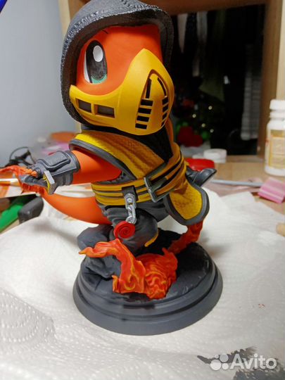 Аниме фигурки. Скорпион. Покемон. Мортал Комбат