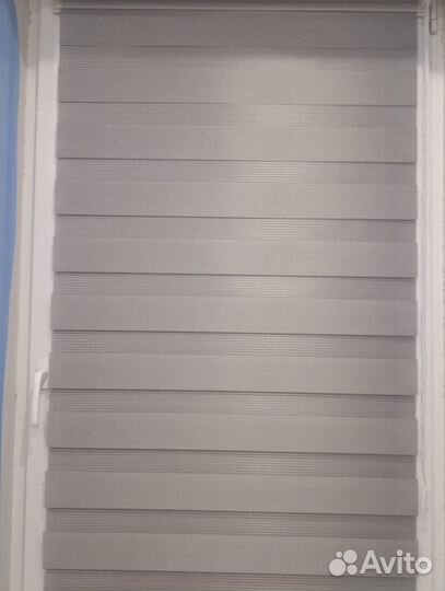 Рулонные шторы зебра