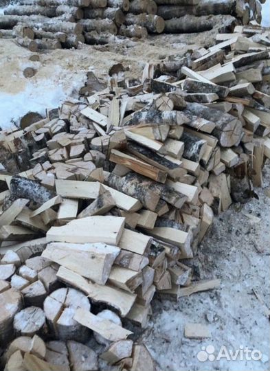 Дрова колотые ольха