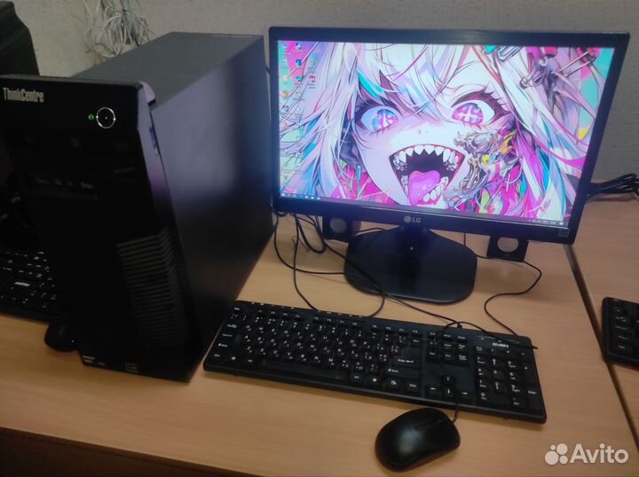 Комп. AMD 3.9Ггц. Видео 2G. Опер.10G. SSD. LG 19'