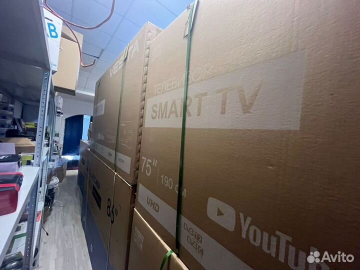 Телевизоры новые SMART tv от 32 до 86 диоганали