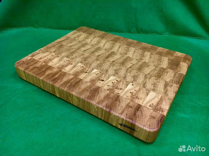 Торцевая разделочная доска дуб