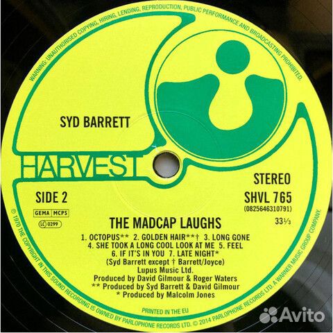 Syd Barrett / The Madcap Laughs (LP)