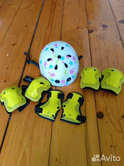 Защита для роликов со шлемом детская