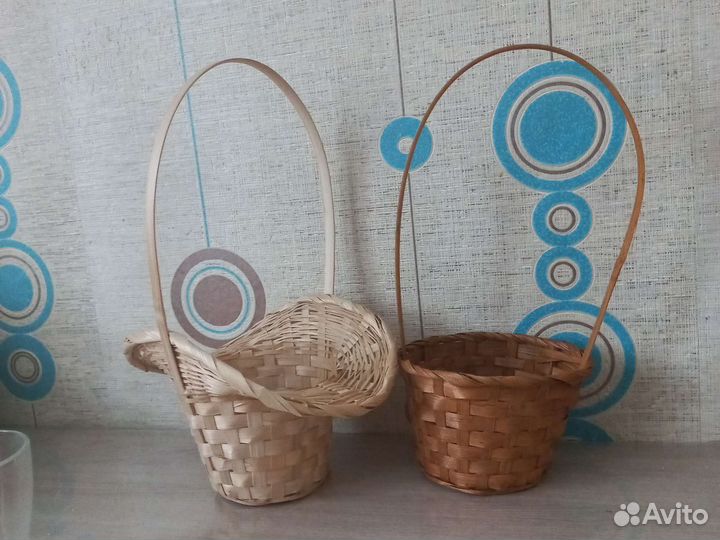 Плетеные корзинки