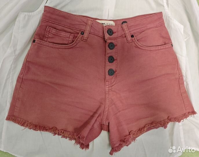 Шорты женские кирпичного цвета