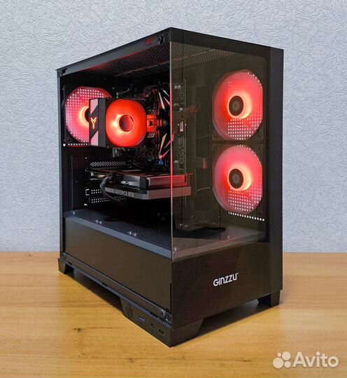 Игровой пк Ryzen 5600/ RTX 4060/ 32Gb DDR4/ NVMe