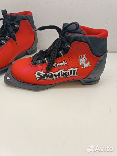 Детские ботинки для лыж Sтowball trek 32 р (Д)