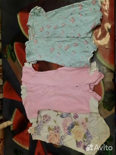 Детские вещи пакетом для девочек от 0 до года