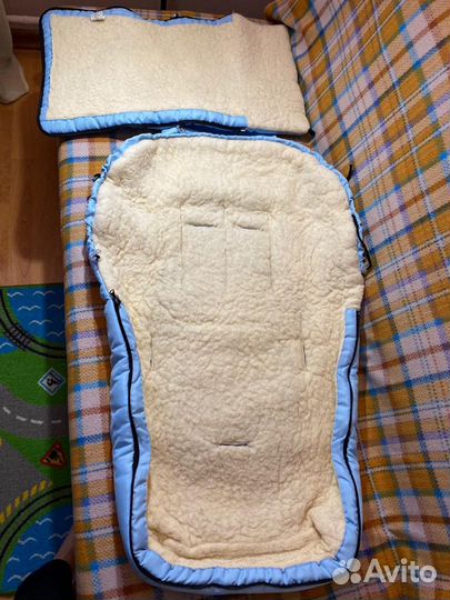 Зимний конверт для коляски Womar