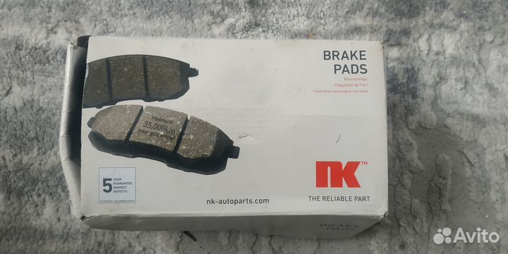 Передние тормозн колодки на volkswagen,audi,skoda