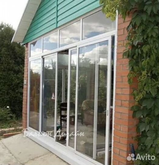Остекление холодное для террас, веранд, беседок