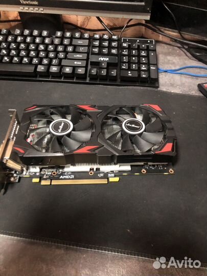 Видеокарта rx580 8gb