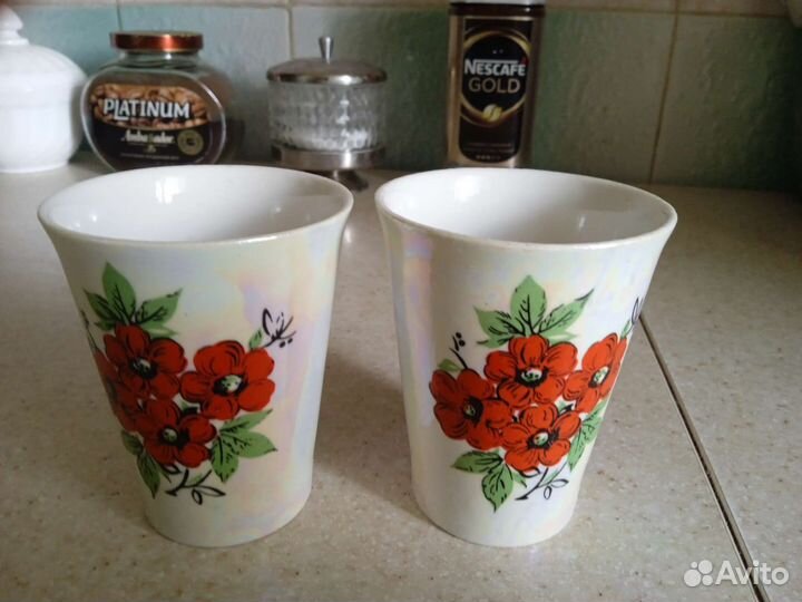 Стопки фарфоровые