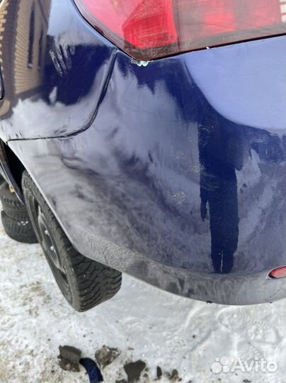 Задний бампер geely мк