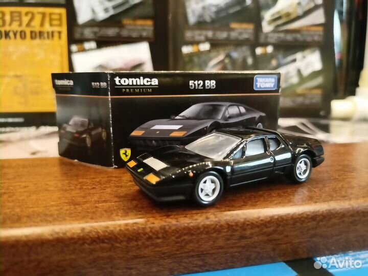 Ferrari 512BB. tomica premium 1/64