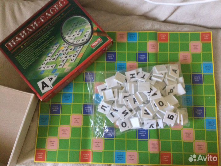 Игра настольная Скрэббл