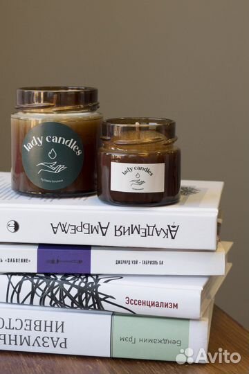 Эко-свечи ручной работы