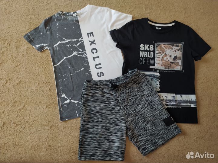 Пакет летних вещей для мальчика 134 140 см