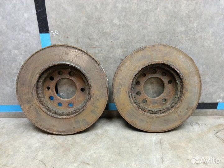 Диск тормозной передний Opel Astra H (3D) 1.6