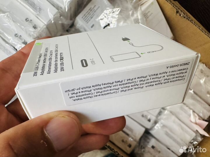 Сзу Apple USB-C 20W White (Оригинал)