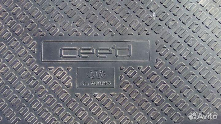 Коврик багажника kia ceed
