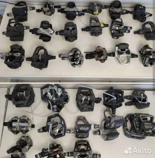 Контактные Педали Шоссе/Мтб Shimano/Look