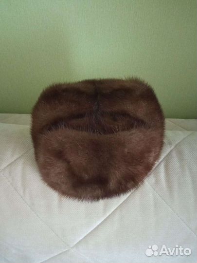 Шапка норковая женская