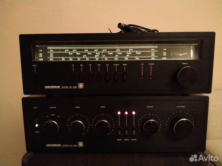 Усилитель и тюнер Universum System HI FI 2000