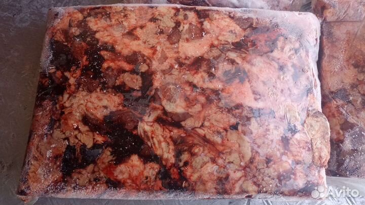 Мясо и кости для собак