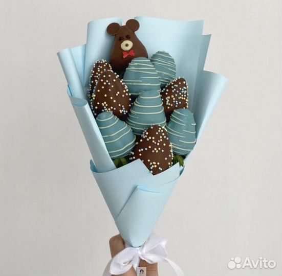 Набор из клубники в шоколаде